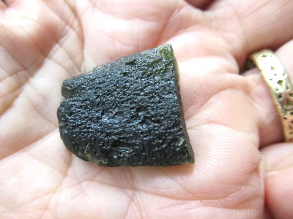 Genuine Moldavite Tektite For Sale from Czech Republic #4