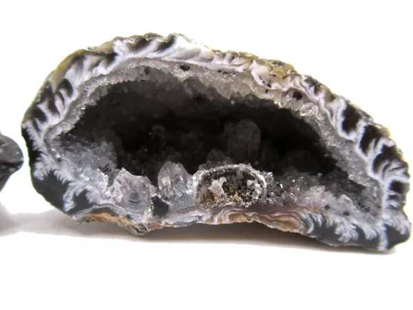 Genuine Jurassic Age Brazilian Geode Pair For Sale from Brazil #11b