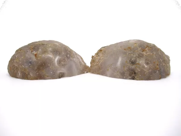 Genuine Jurassic Age Brazilian Geode Pair For Sale from Brazil #13