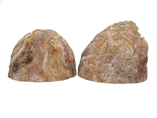 Genuine Jurassic Age Brazilian Geode Pair For Sale from Brazil #15