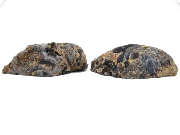 Genuine Jurassic Age Brazilian Geode Pair For Sale from Brazil #19