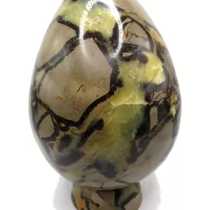 Genuine Jurassic Age Polished Septarian Egg Mineral For Sale from Madagascar #5