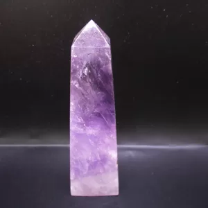 Genuine Amethyst Metaphysical Obelisk For Sale #3