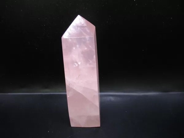 Genuine Rose Quartz Metaphysical Obelisk For Sale #10c