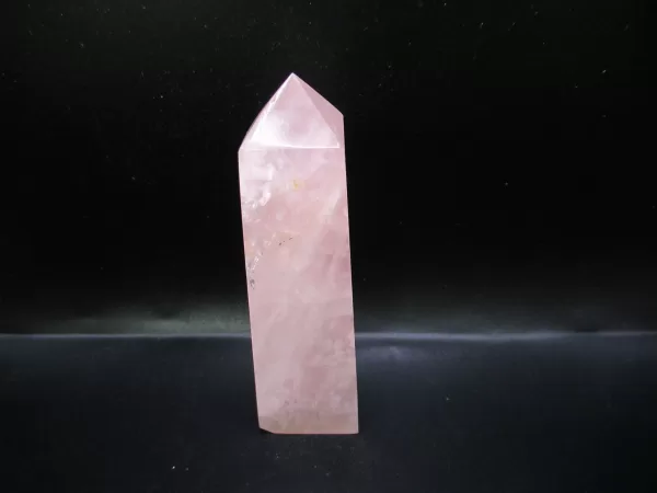 Genuine Rose Quartz Metaphysical Obelisk For Sale #6c