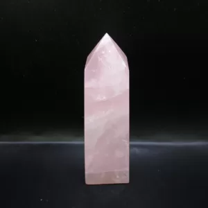 Genuine Rose Quartz Metaphysical Obelisk For Sale #8