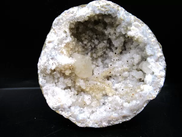 Genuine Mississippian Age Geode Pair For Sale From Keokuk, Iowa #11a