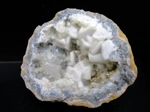 Genuine Mississippian Age Geode Pair For Sale From Keokuk, Iowa #12a