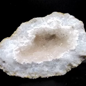 Genuine Mississippian Age Geode Pair For Sale From Keokuk, Iowa #1a