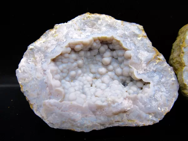 Genuine Mississippian Age Geode Pair For Sale From Keokuk, Iowa #2a