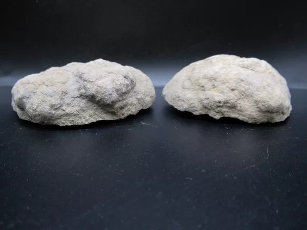 Genuine Mississippian Age Geode Pair For Sale From Keokuk, Iowa #4