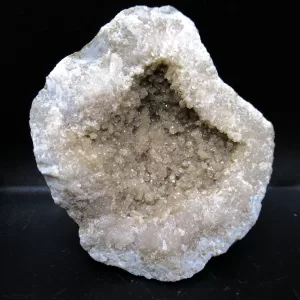 Genuine Mississippian Age Geode Pair For Sale From Keokuk, Iowa #8b