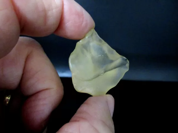 Genuine Libyan Desert Glass Tektite For Sale #13a