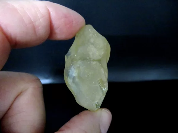 Genuine Libyan Desert Glass Tektite For Sale #17a