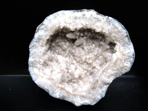 Genuine Mississippian Age Geode Pair For Sale From Keokuk, Iowa #4a