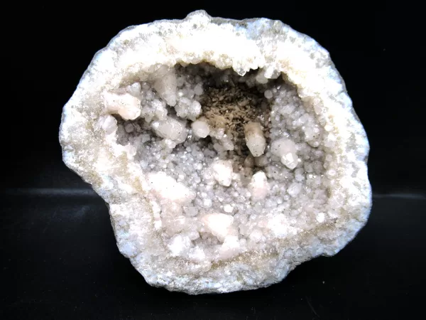 Genuine Mississippian Age Geode Pair For Sale From Keokuk, Iowa #4b